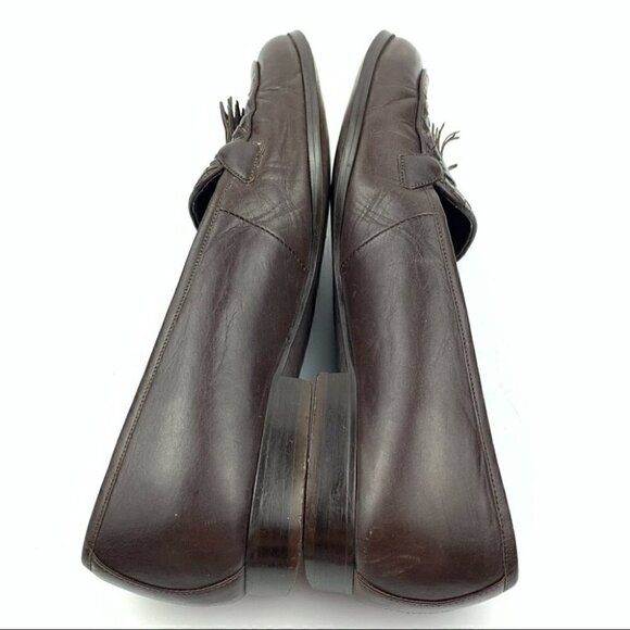 Karen Scott flats 7.5 Mari brown leather loafers - Picture 5 of 11